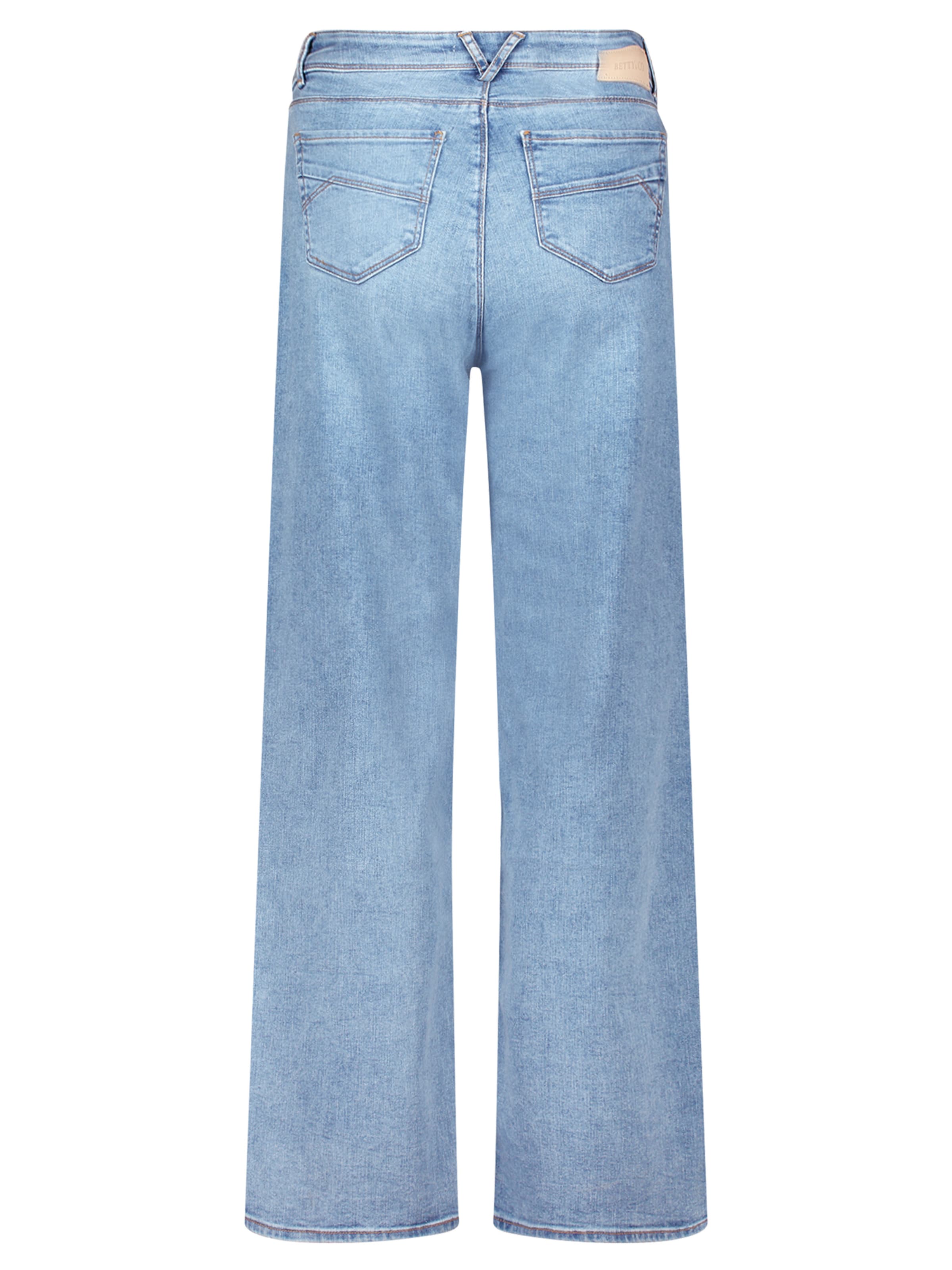 Coupe slim Jean Betty & Co en bleu