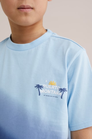 WE Fashion T-shirt i blå