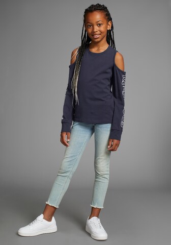 KangaROOS Shirt in Blau