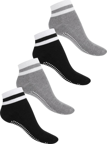 celodoro Athletic Socks 'Yoga' in Black: front