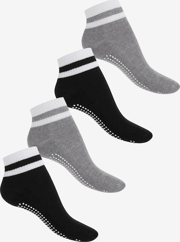 celodoro Athletic Socks 'Yoga' in Black: front