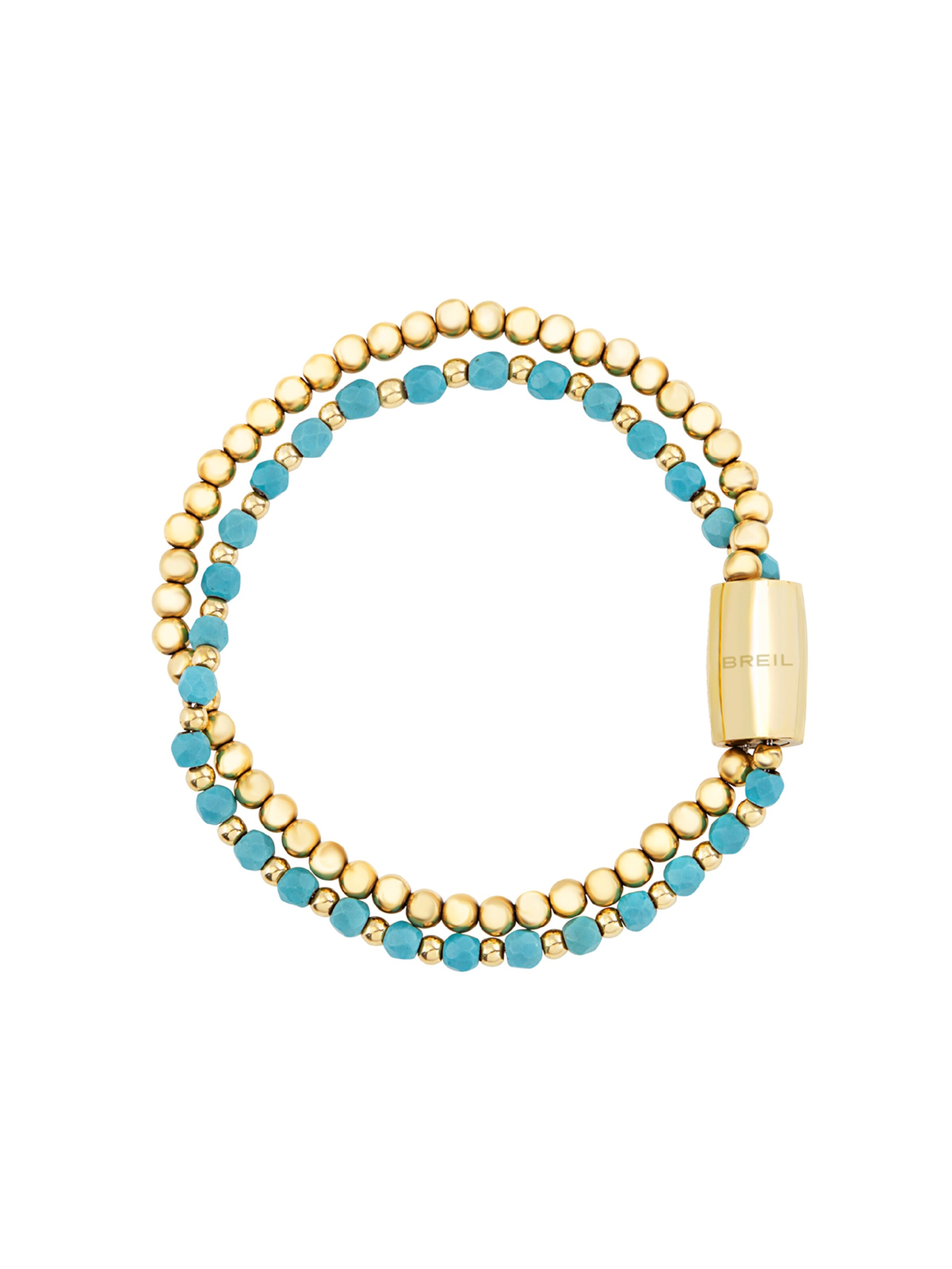 Braccialetto 'Magnetica System' di Breil in oro: frontale