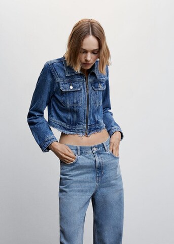 MANGO Wide Leg Jeans 'maya' in Blau