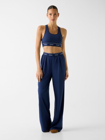 GUESS Bralette Sports Bra in Blue