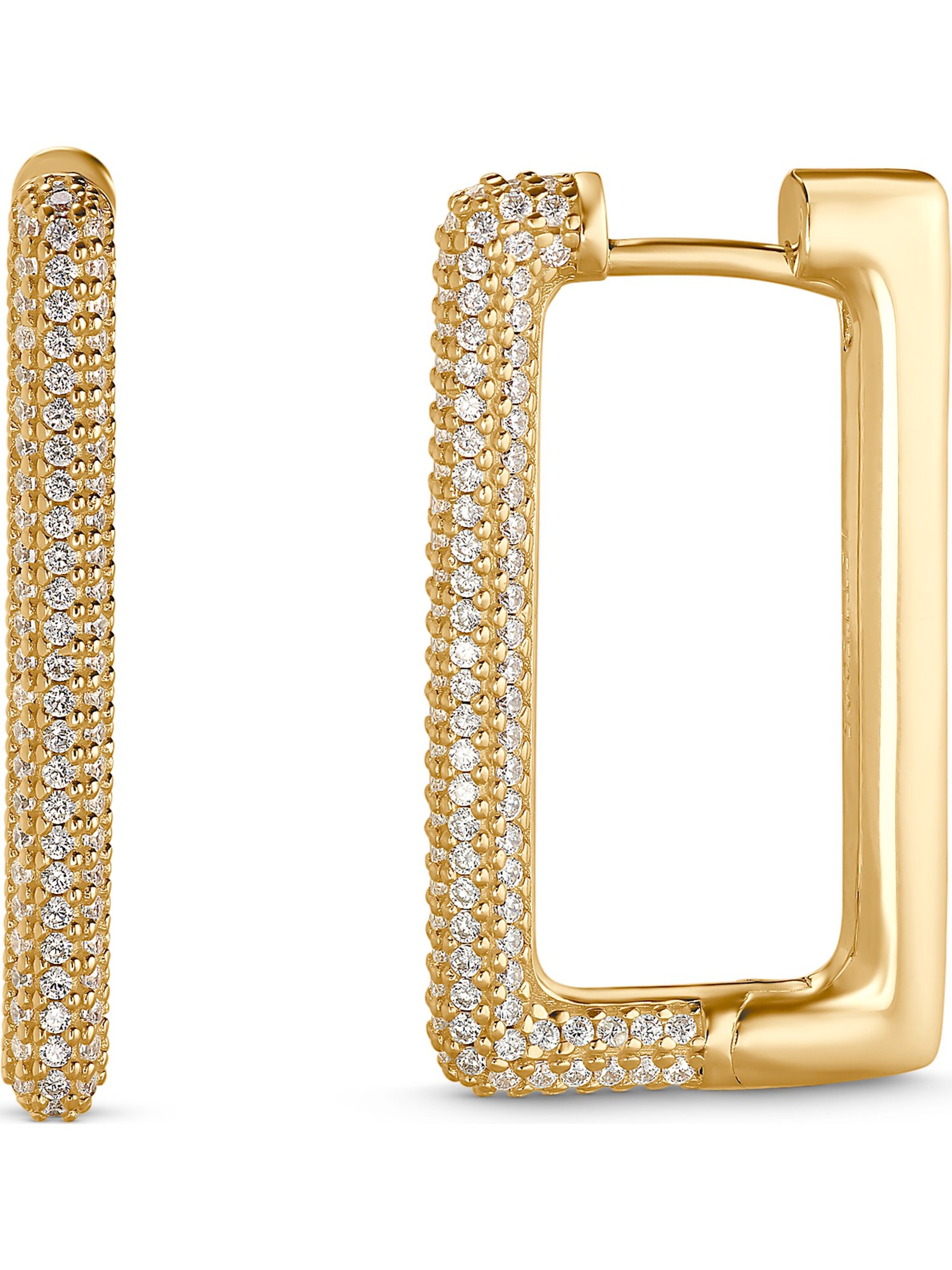 JETTE Ohrringe in Gelb