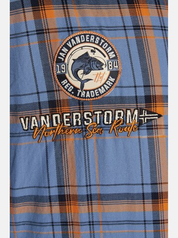 Jan Vanderstorm Comfort fit Overhemd ' Iversen ' in Blauw