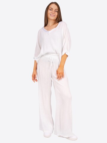 Seasons of April Loosefit Broek 'Tessa' in Wit