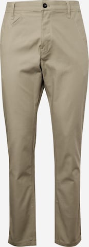 G-Star RAW - Slimfit Pantalón chino 'Bronson 2.0' en verde: frente