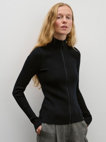 ABOUT YOU x Marie von Behrens Knit cardigan in Black: front