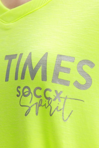 Soccx Sweatshirt in Gelb