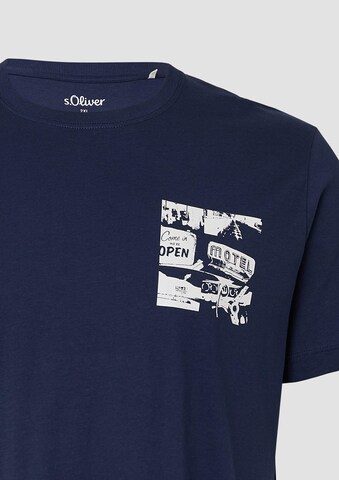 s.Oliver Shirt in Blauw