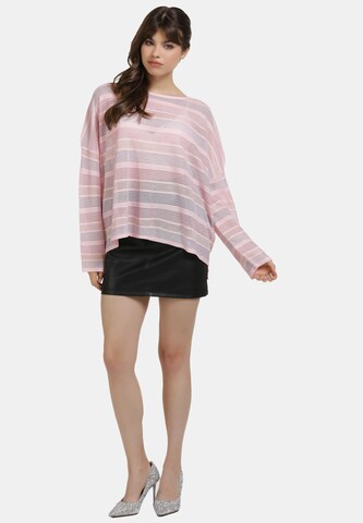 myMo at night - Pullover em rosa