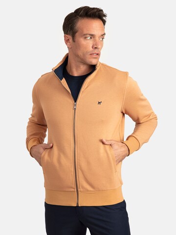 Williot Zip-Up Hoodie in Yellow