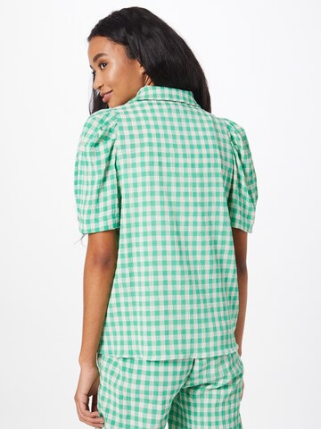 Lollys Laundry Bluzka 'Aby' w kolorze zielony