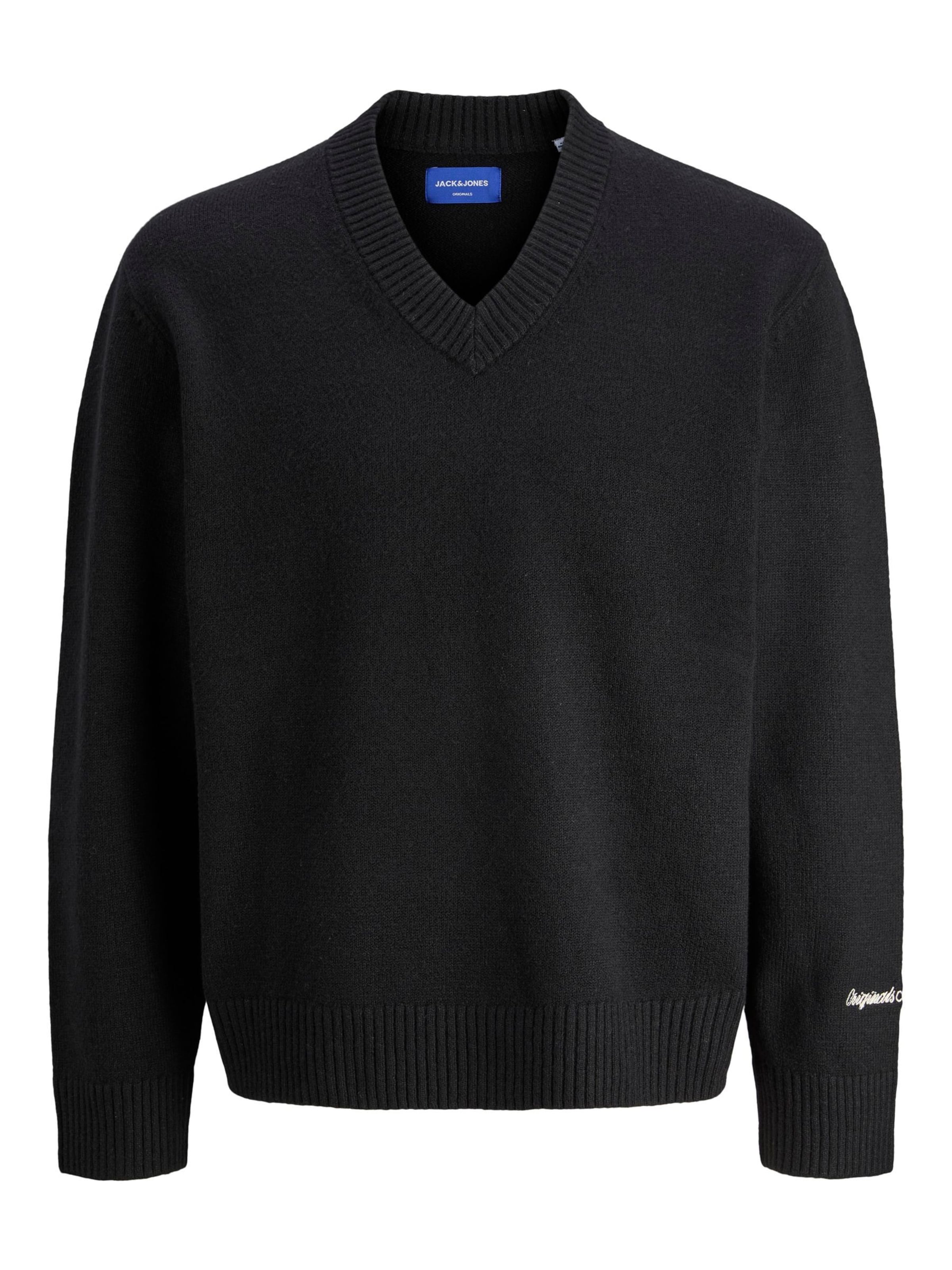 Pullover di JACK & JONES in nero: frontale