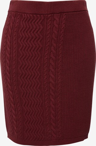 Ulla Popken Skirt in Red: front