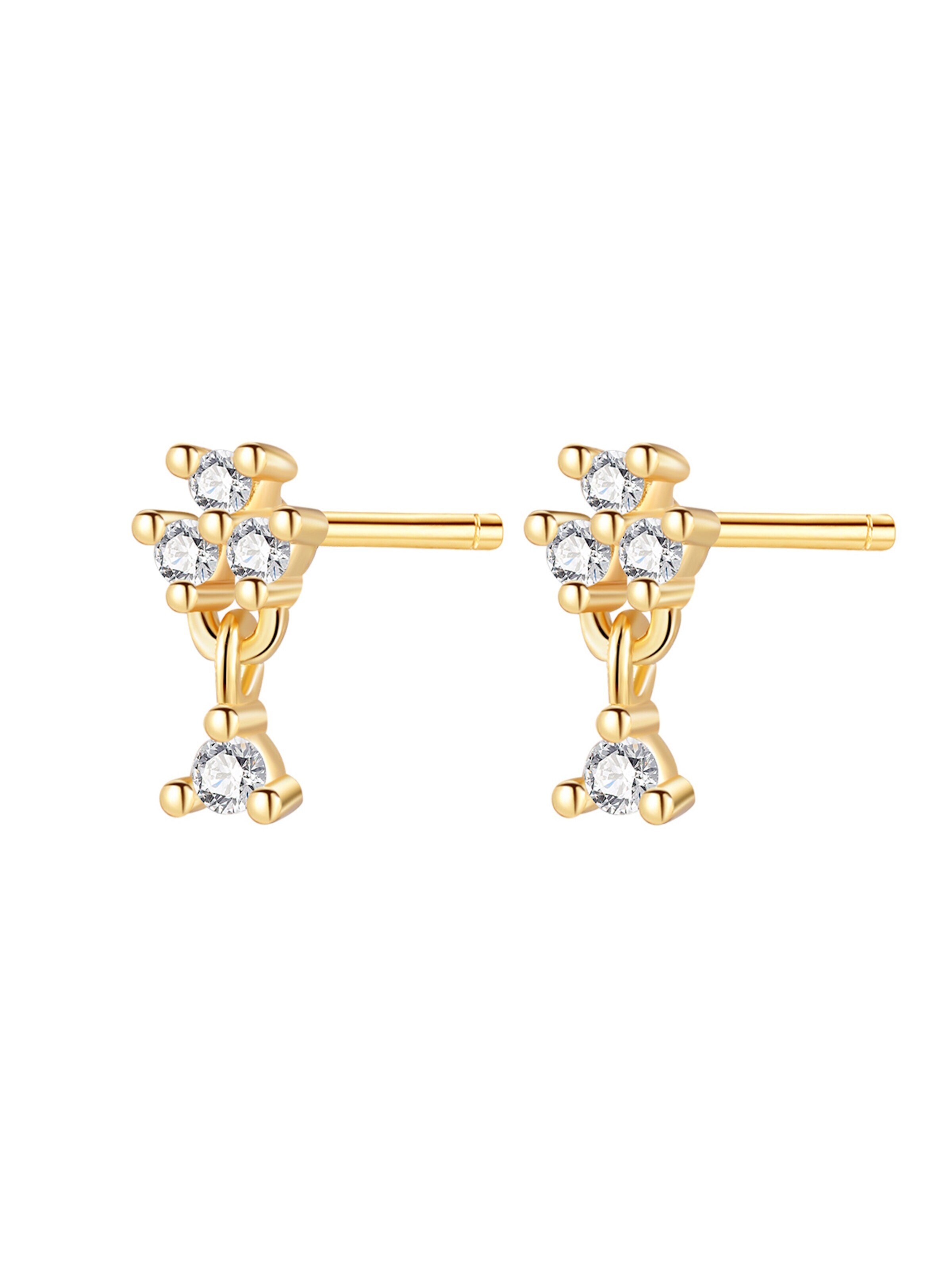 Hey Happiness Ohrringe 'Flower Drop'‌‌‌‌‌‌ in Gold