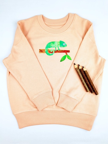 MelaDi Sweatshirt 'Meladi Chameleon' in Beige