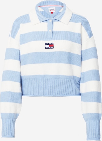 Pull-over Tommy Jeans en bleu : devant