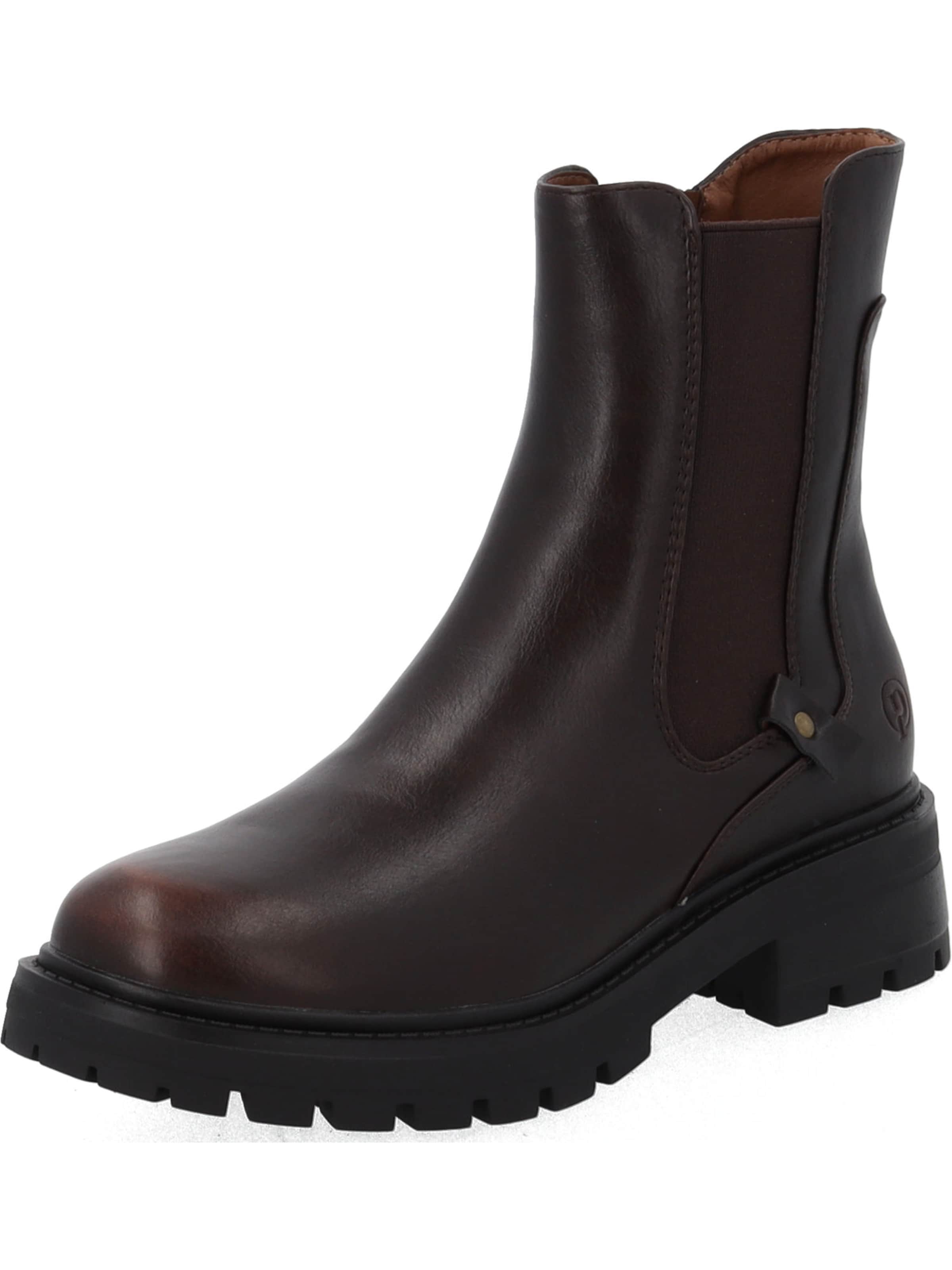 Palado Chelsea boots 'Sisona' in Bruin: voorkant