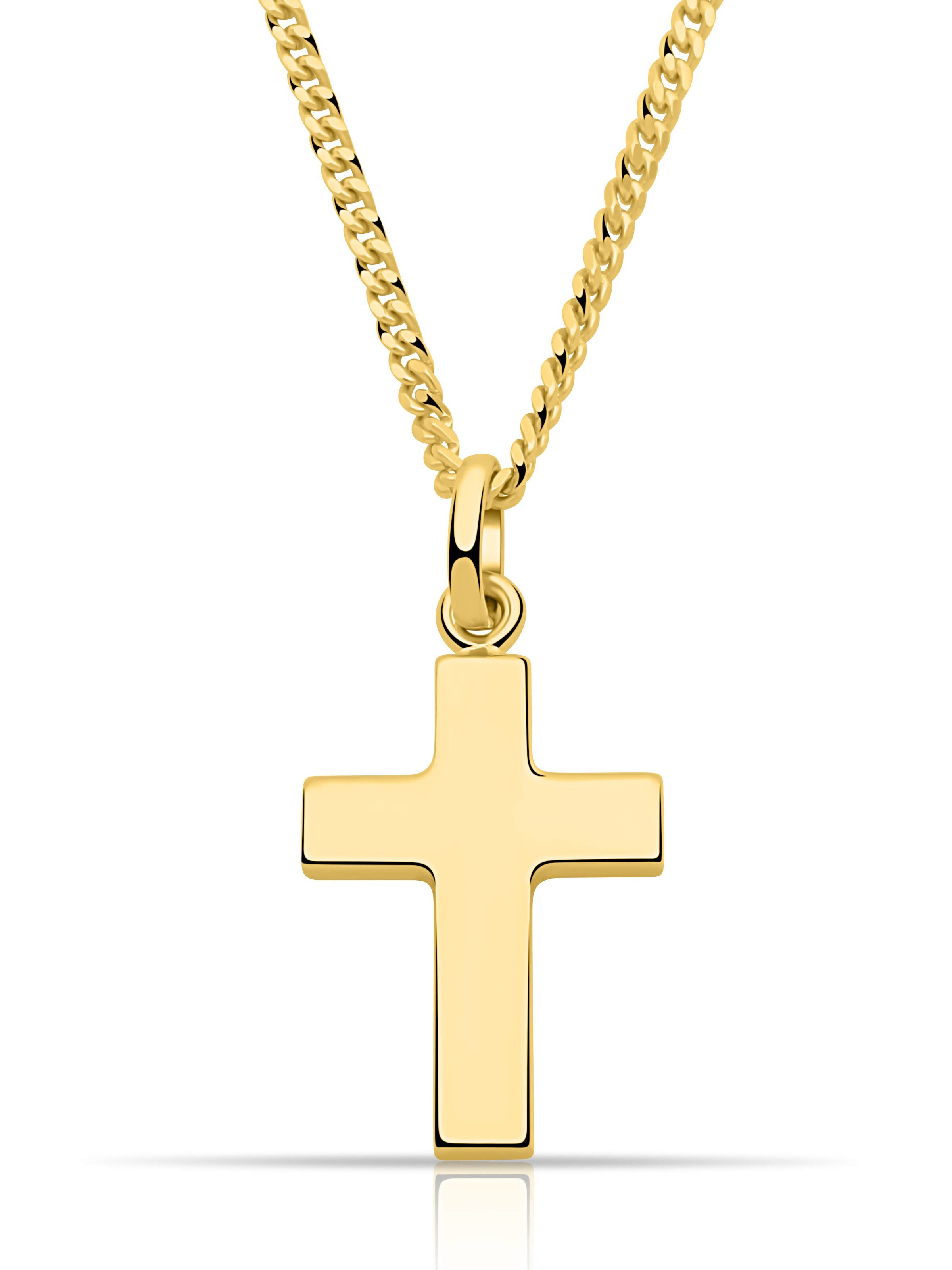 Tony Fein Pendant 'Kreuz' in Gold
