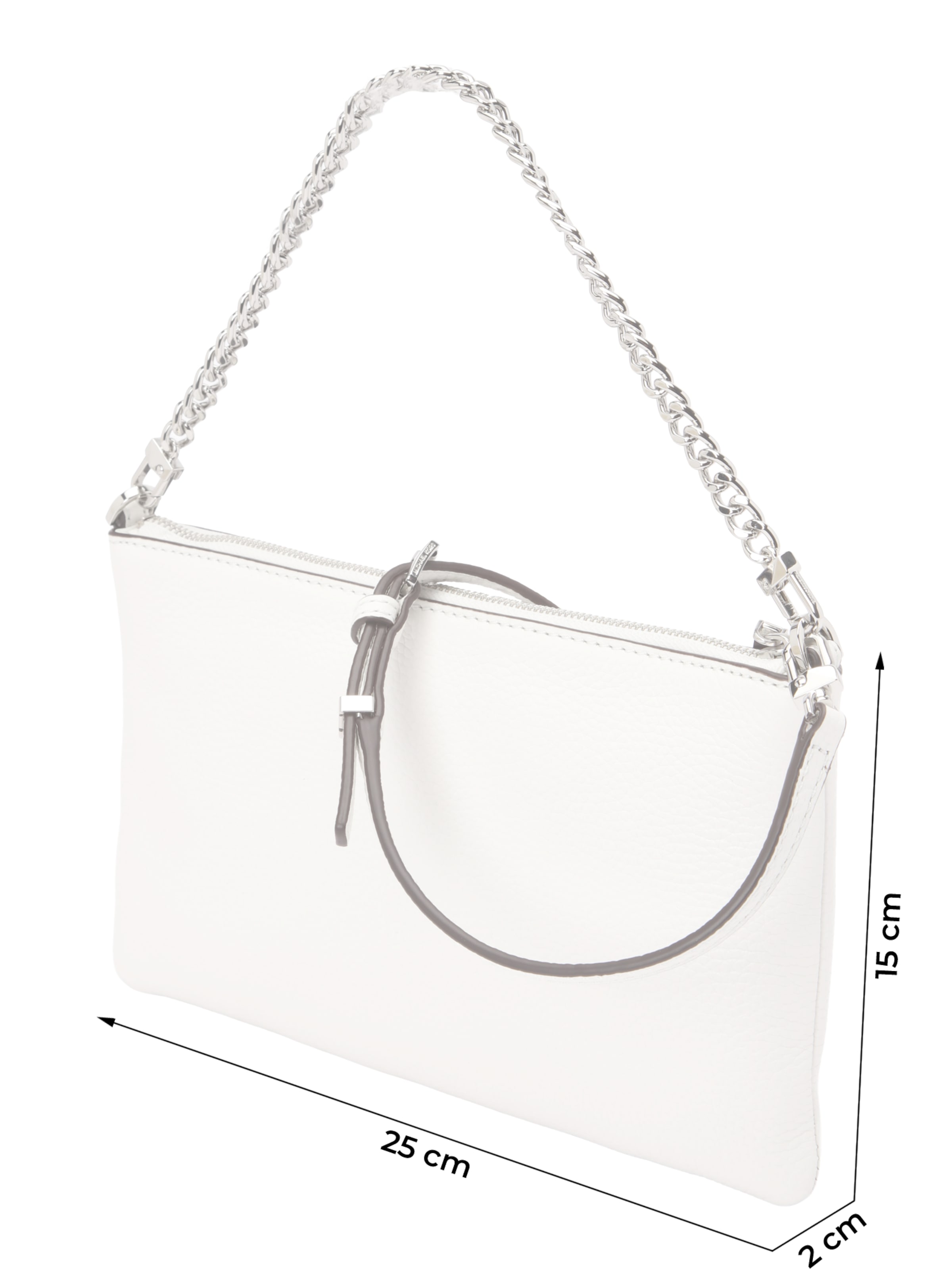 MICHAEL Michael Kors Clutch in Weiß