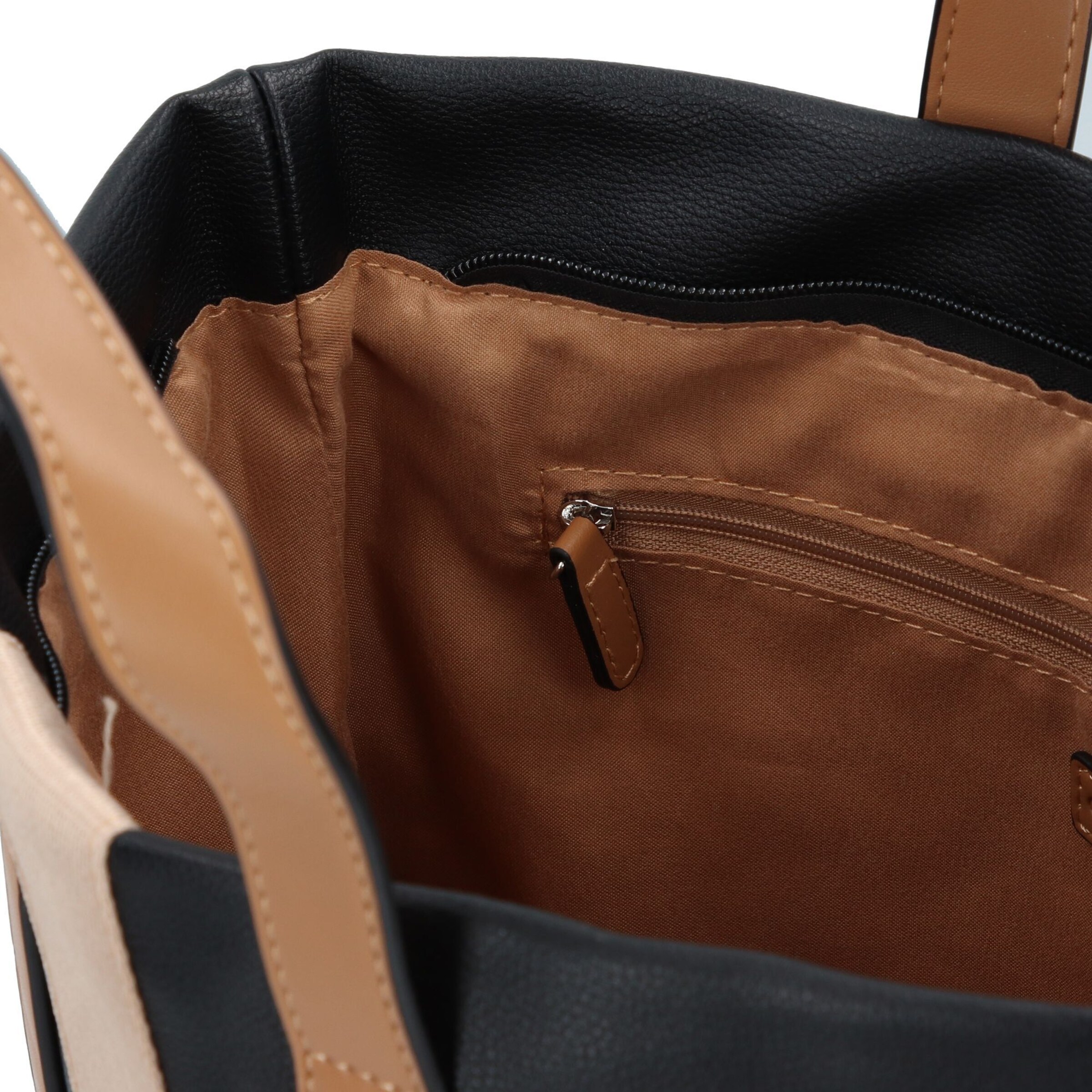 TOM TAILOR Backpack 'Zena' in Black