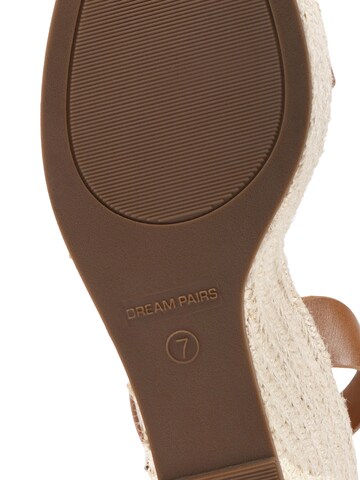 Dream Pairs Sandals in Brown