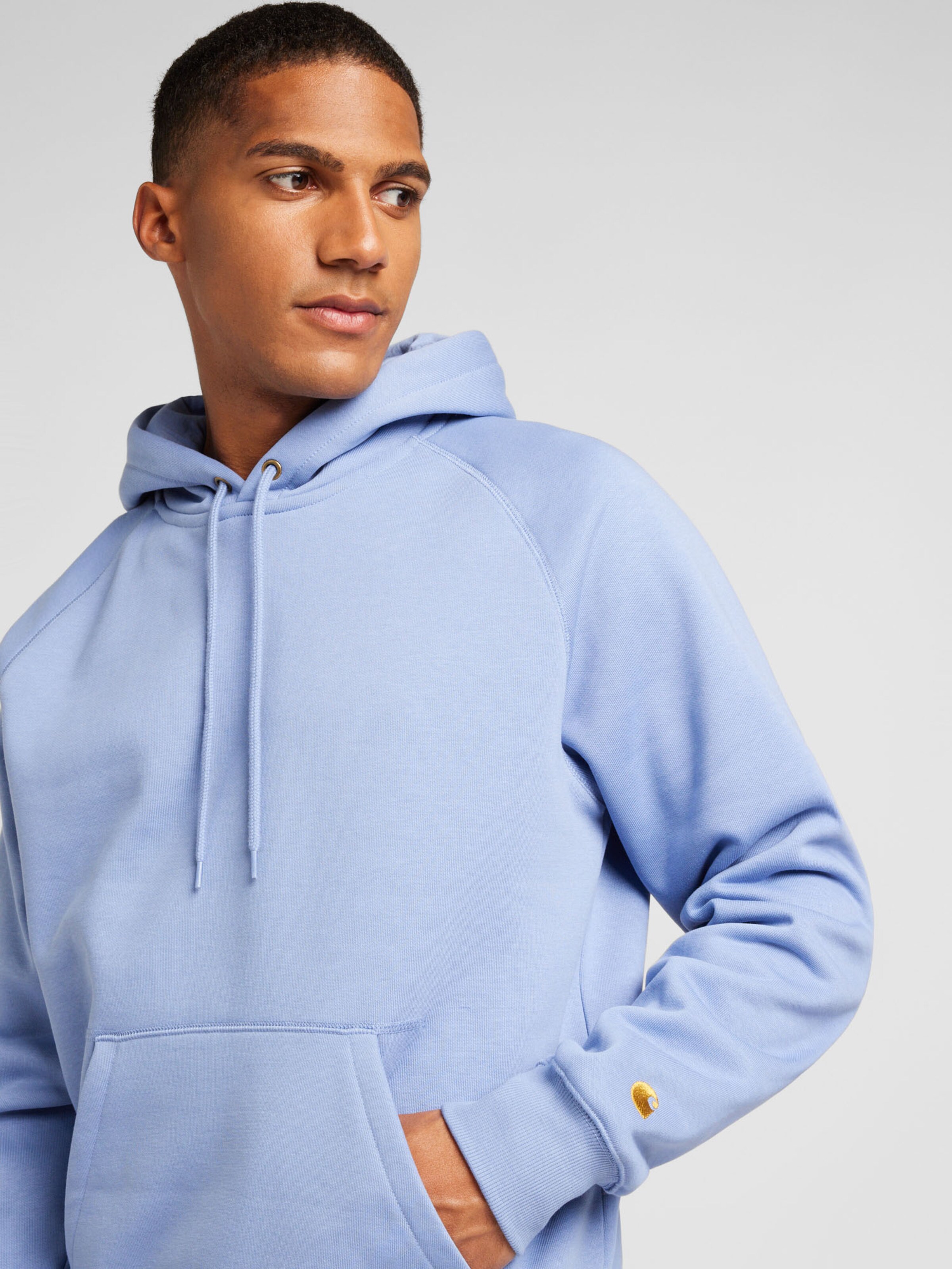 Carhartt light blue sweatshirt discount
