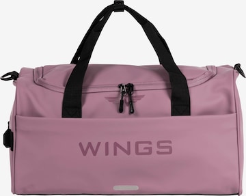 WINGS Weekendtaske 'STORK' i lilla: forside