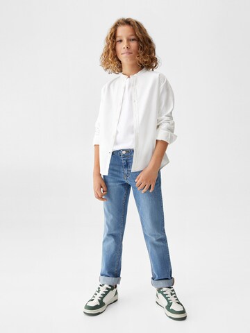 MANGO KIDS Regular Jeans i blå