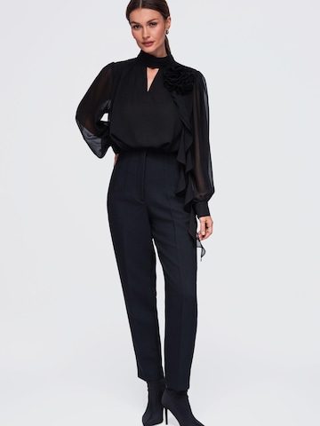 Ombre Bluse‌‌‌‌‌ in Schwarz