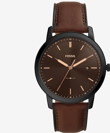 FOSSIL Analog Watch in Brown: front