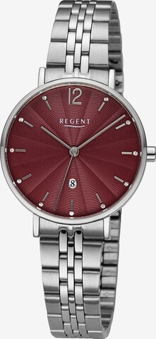 REGENT Analog Watch in Silver: front