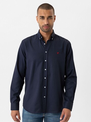 Williot Regular fit Button Up Shirt 'Fernando' in Blue