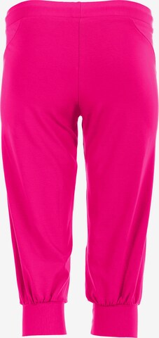 Effilé Pantalon de sport 'WBE5' Winshape en rose