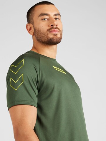 Hummel - Camiseta funcional 'TOPAZ' en verde