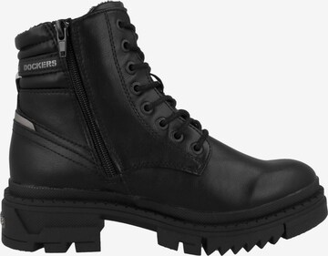 Dockers by Gerli Lace-Up Ankle Boots in Black