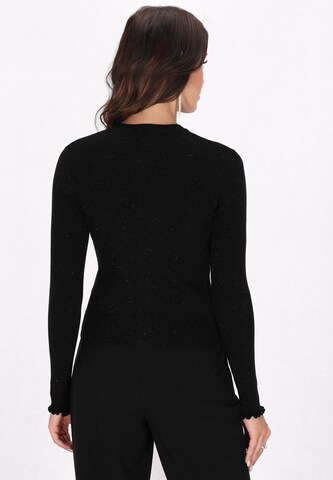 faina Knit cardigan in Black