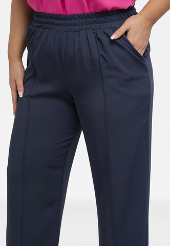 regular Pantaloni con piega frontale 'ANSELMA ' di Karko in blu