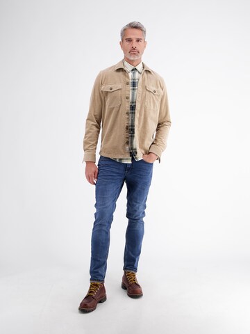 LERROS Regular fit Button Up Shirt in White