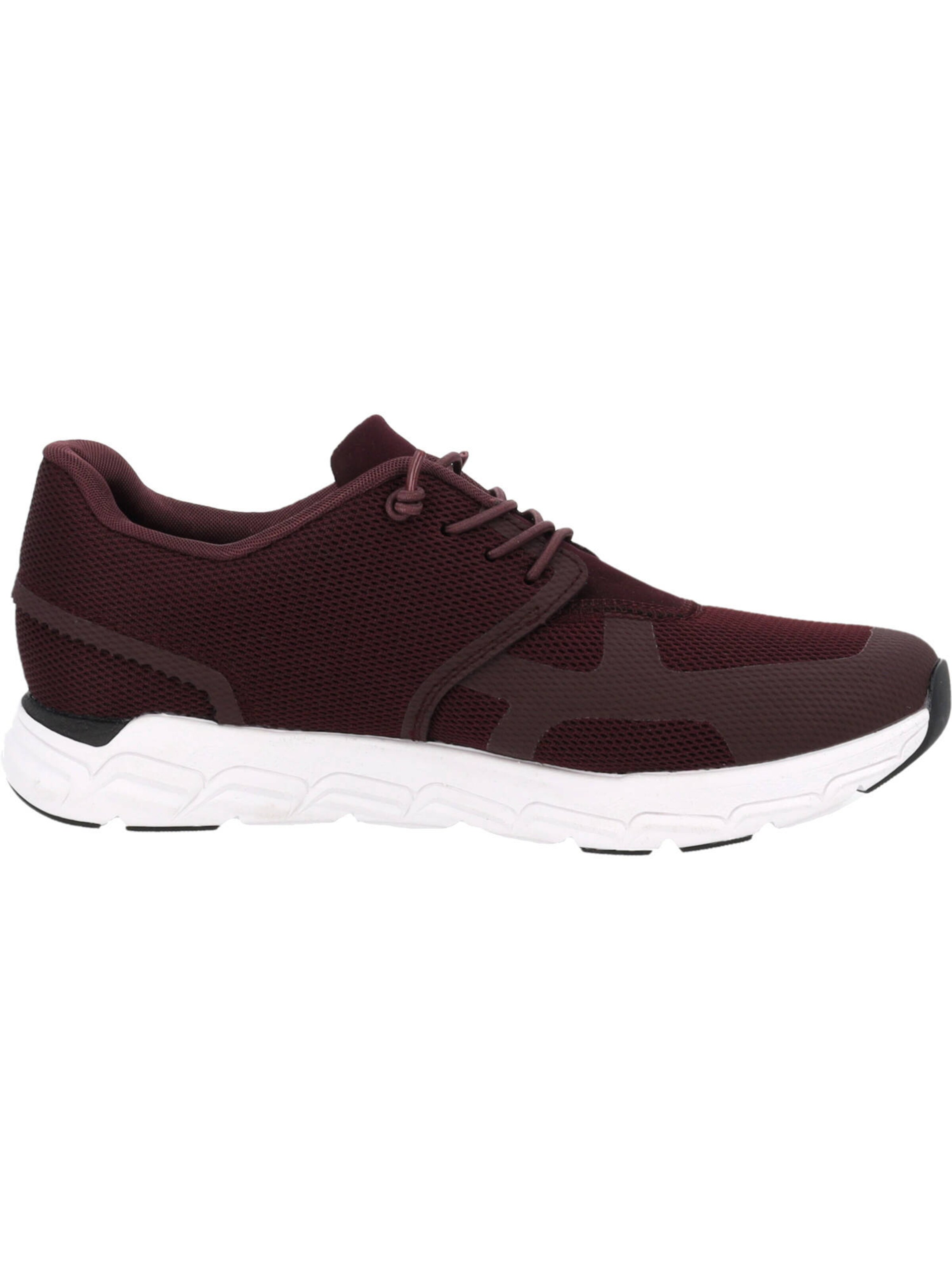 Baskets basses 'M9000﻿' Rieker Sport en rouge