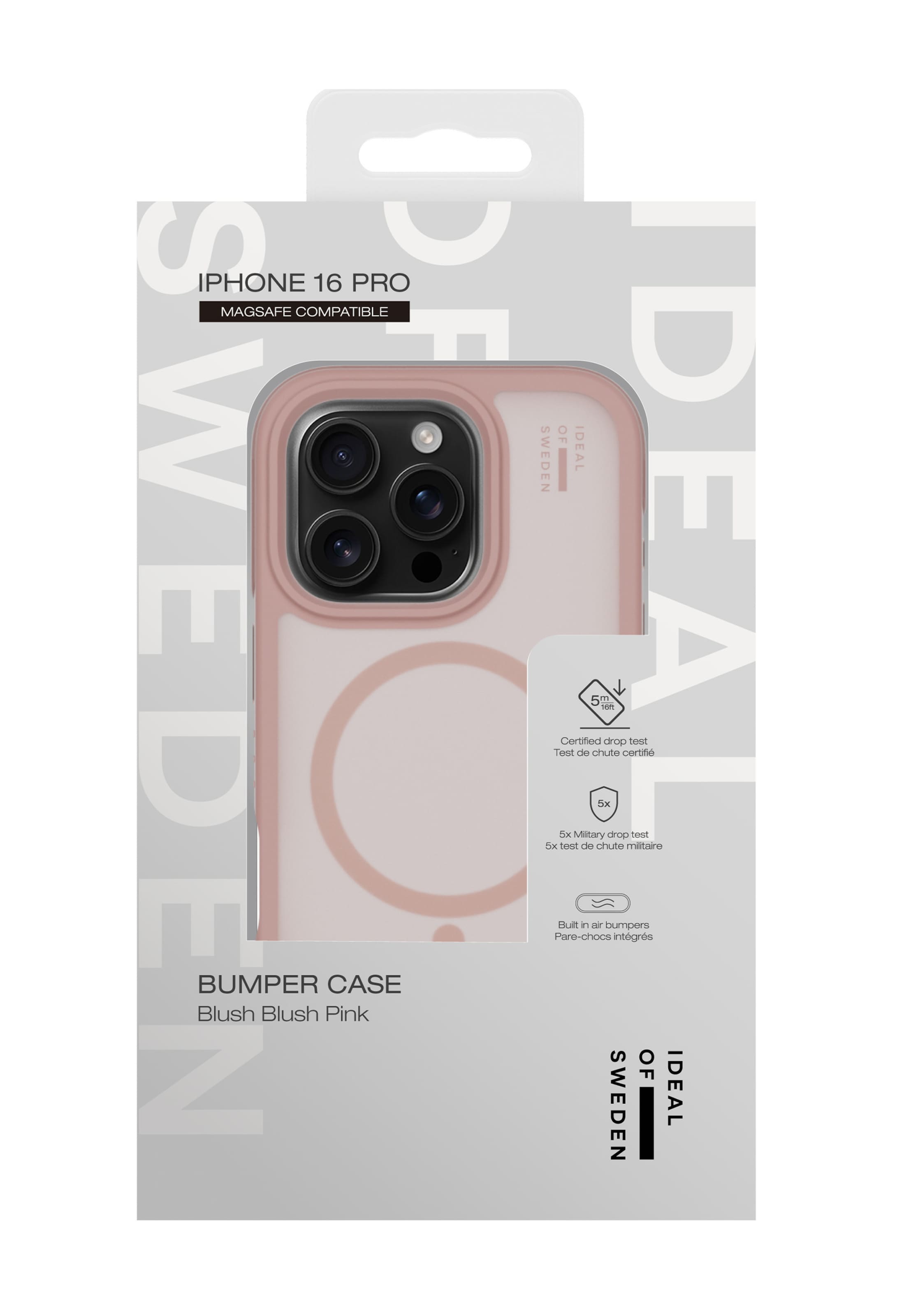 iDeal of Sweden - Funda para smartphone 'iPhone 16 Pro' en rosa