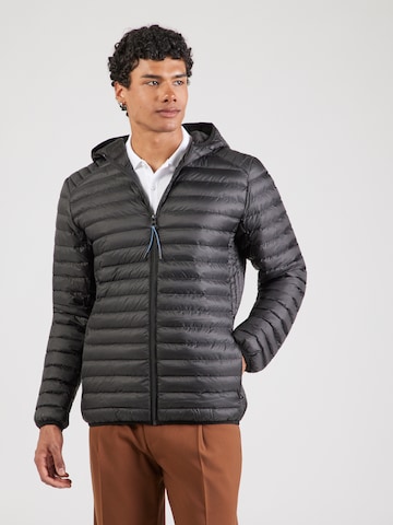 Veste mi-saison LERROS en noir : devant