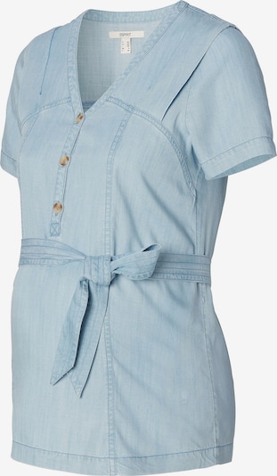 Esprit Maternity Bluse in blue denim, Produktansicht