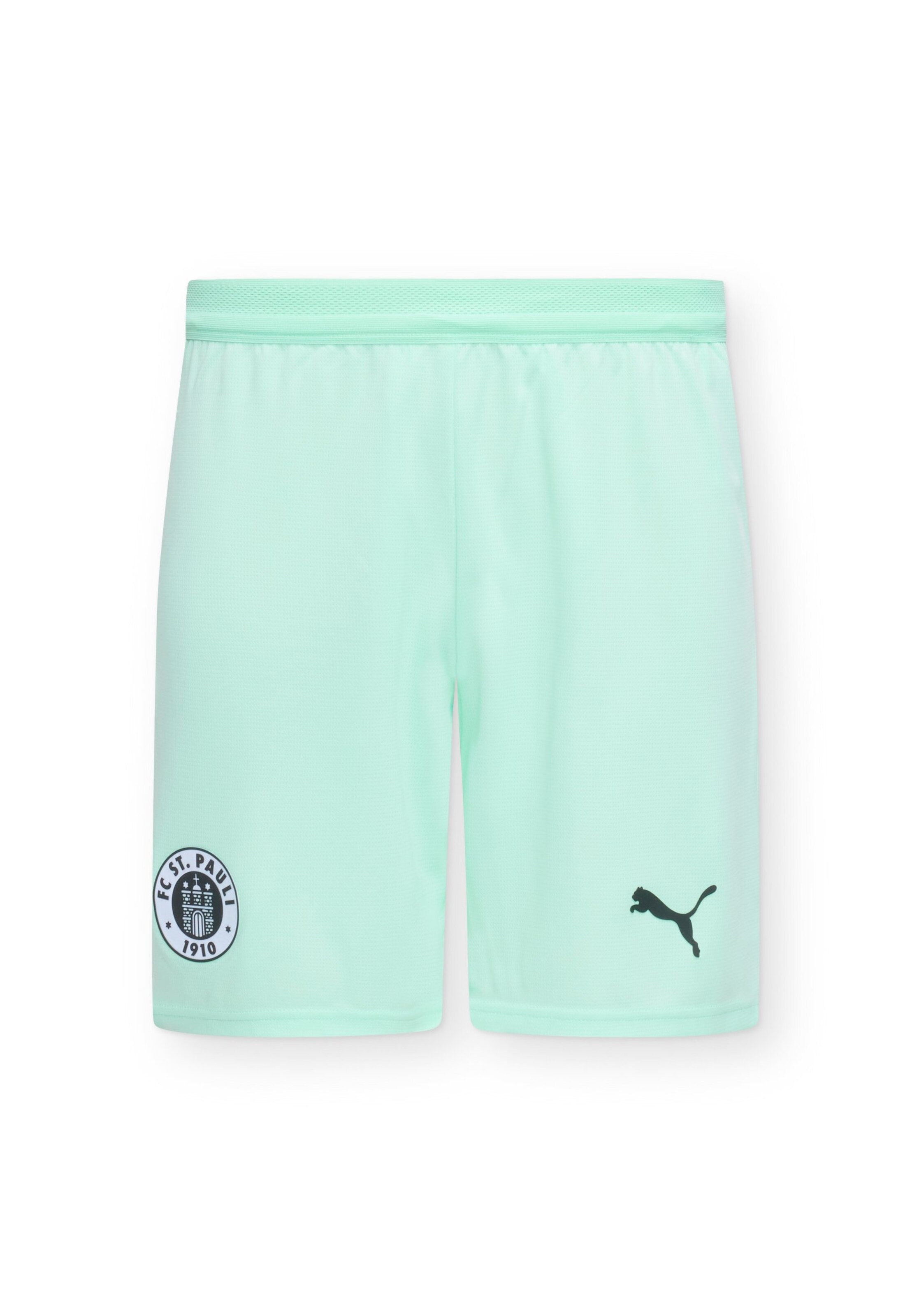 PUMA Regular Sportbroek 'FCSP' in Groen: voorkant