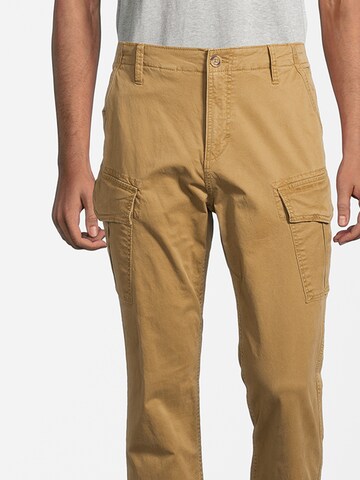 AÉROPOSTALE Slimfit Cargobyxa i beige