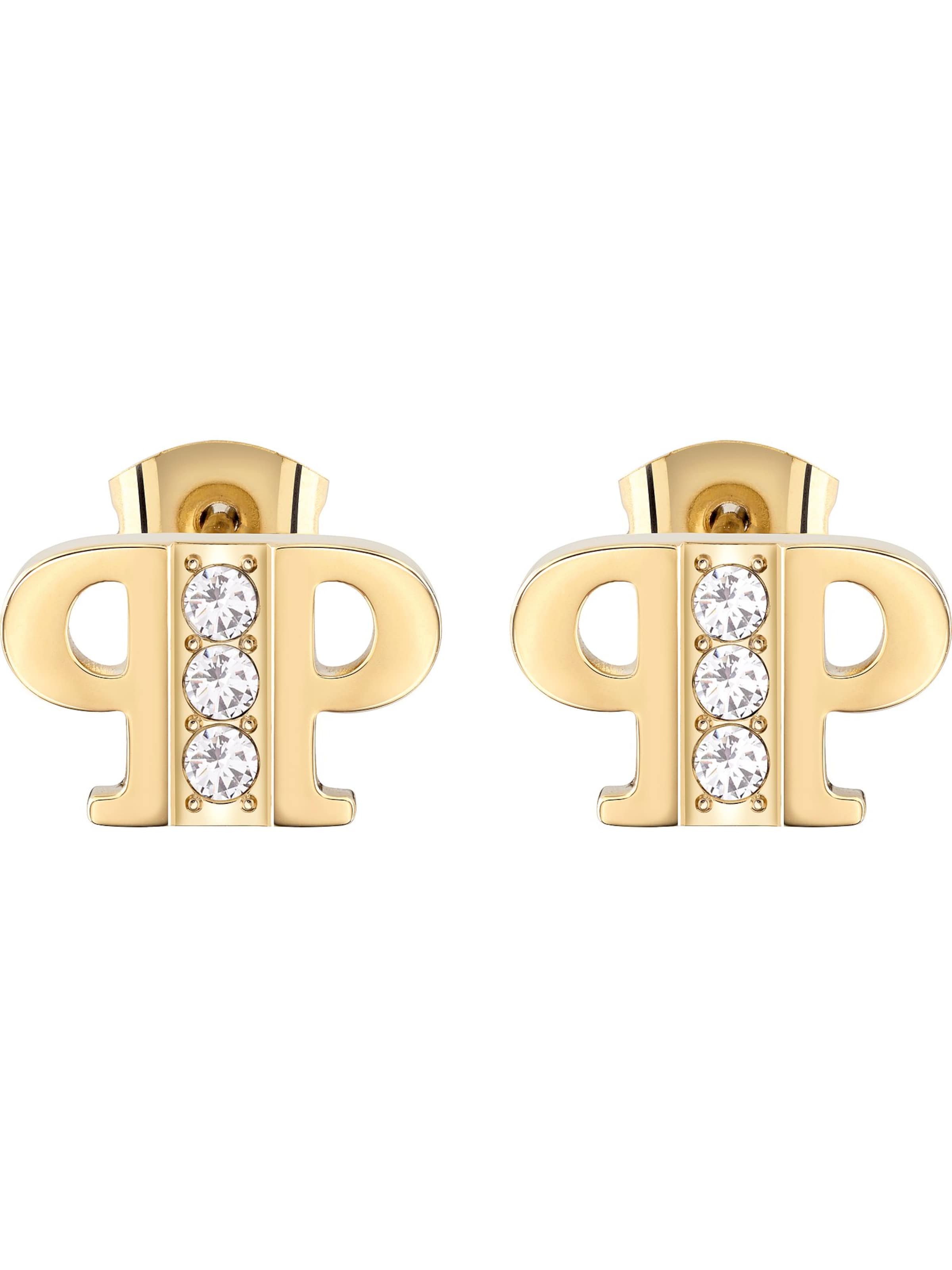 Philipp Plein Øreringe i guld: forside