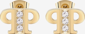 Orecchini di Philipp Plein in oro: frontale