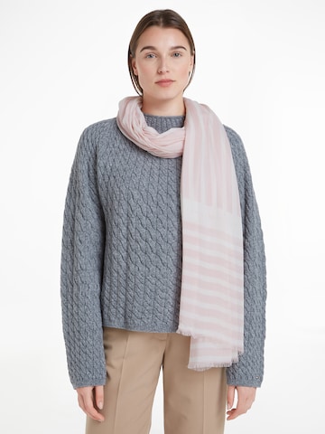 TOMMY HILFIGER Sjal 'ESSENTIAL' i pink: forside